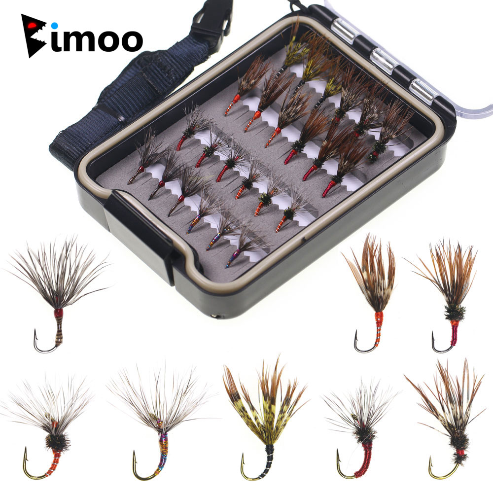Fishing Hook Box - Bimoo 24 Stück/Box # 12 #