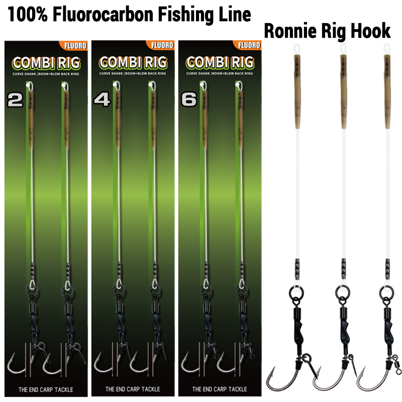 Fishing Hook Assortment - 6 Stück/10 Stück Ronnie Rig 3