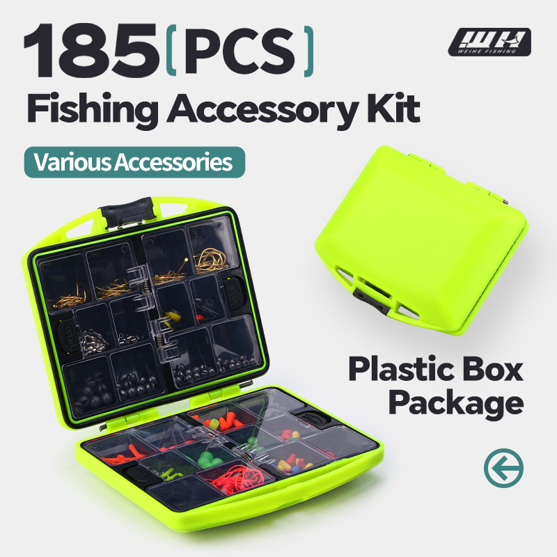 WEIHE 185-teiliges Angelzubehö – Fishing Hook Box Bewertung und Preis