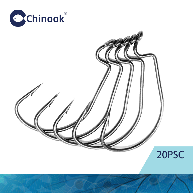 Chinook 20 Stück breiter texan – Fishing Hook Barbless Bewertung und Preis