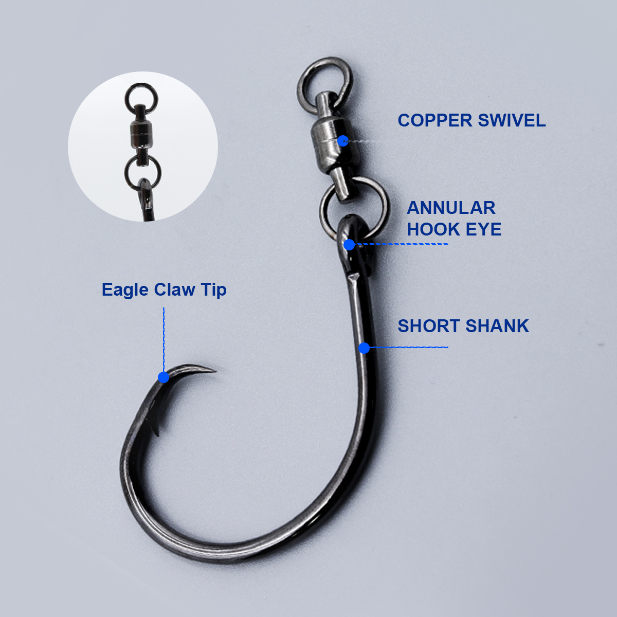 ZYZHE 3/6/9 Stück Kreishaken m – Fishing Hook Barbless Bewertung und Preis