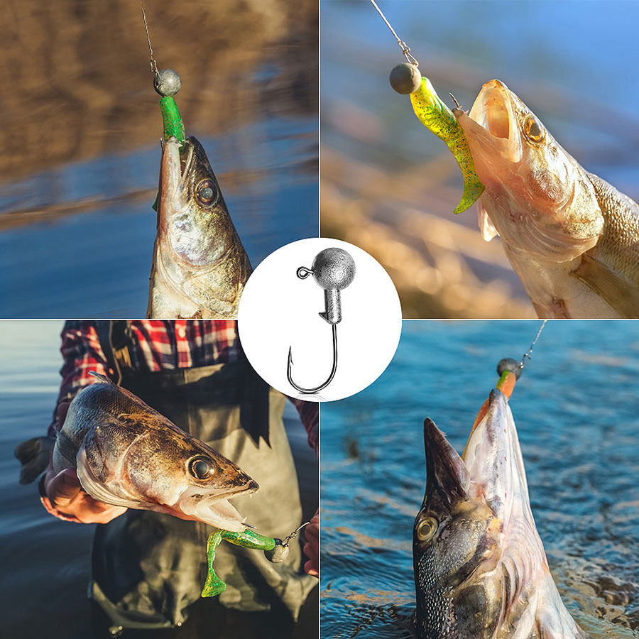 WODJYJ 1g 2g 3g 4g 5g 7g 8g 10 – Fishing Hook Assortment Bewertung und Preis